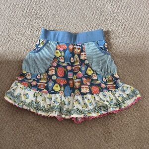 Matilda Jane Blue and White Polka Dot Skirt